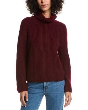 Forte Cashmere Luxe 100% Cashmere-Blend Turtleneck Sweater Large A010913